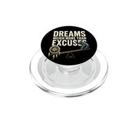 Dreams Weigh More Than Excuses Motivation PopSockets PopGrip for MagSafe
