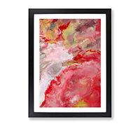 Dreamscape Abstract Framed Print | A4 Black Framed Wall Art | Ready to Hang | Abstract Fantasy Picture | Living Room Bedroom Lounge Office