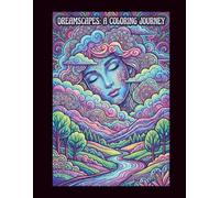 DREAMSCAPES: A COLORING JOURNEY: A Surreal Coloring Book for Adults Featuring Majestic Landmarks, Mythical Statues, and Relaxing Fantasy Landscapes for Stress Relief