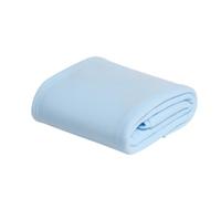 Dreamscene Baby Blue Throws for Sofas Fleece Blanket, Soft Warm Cosy Plain Fluffy Polar Throw Blanket for Bed Settee Outdoor Single Bed Throw Gifts for Women, 120 x 150cm