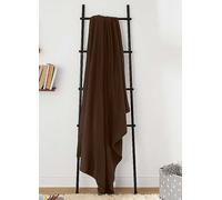 Dreamscene Plain Fleece Throw Chocolate