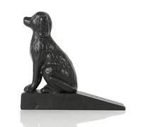 DreamsEden Cast Iron Dog Door Stopper, Heavy Duty Dog Sitting Door Stops Metal Vintage Cute Puppy Decorative Animal Door Wedge