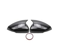 Dreamseek Side View Mirror Cover for Mercedes Benz A Class W177 2019+ Carbon Fiber Pattern ABS Plastic Rearview Exterior Moulding Protectors Trim