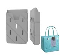 DreamsLink.LC Silicone Phone Holder for Bogg Bag, Phone Case Holder Charms Accessory Compatible with All Bogg Bags, Grey