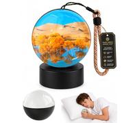 DreamSphere Ball for Sleep Autism, Dream Sphere Ball for Sleeping，Black | Wifi Smart Sphere Ambient Light with Mobile App Video Sync, Dimmable Eye-Caring Bedside Sleep Lamp & Desktop Mood Decor