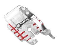 DREAMSTITCH 4129274-45 Snap On Clear Plastic 1/4" Quilting Presser Foot with Guide for Husqvarna Viking Sewing Machine 4129274-45