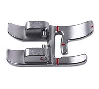 DreamStitch 821007096 Snap ON Right Edge Bi-Level Presser Foot for Pfaff IDT System ALT:820676096 DL-EM-821007096