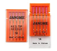 DREAMSTITCH 990314000 10 PCS Red Tip Needles 90/14 for Janome 990314000