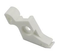 DreamStitch Low Shank Snap On Sewing Presser Foot Adaptor Ankle 4124112 For Husqvarna Viking,White Alt:4124112-01,4124112-45,4124112-45,4123471-01,4126161-01,412616101#4124112