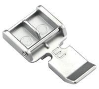 DREAMSTITCH Snap On Zipper Presser Foot (E) 829801002 for Janome, Babylock, Elna, Kenmore, Necchi, Pfaff, Viking