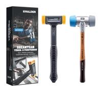 Dreamteam 3113s003 Action Box Door and Window Construction Simplex Soft Hammer 50:40 TPE Soft/TPE Mid and Secure Plus Hammer