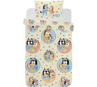 dreamtex Bluey Frames 100% Cotton Junior Duvet Set