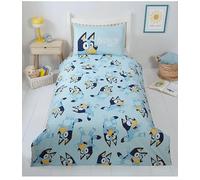 BLUEY Single Duvet Set Reversible Bedding Featuring Bluey Bingo