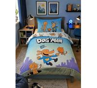 dreamtex Dogman Single Duvet Set Comic Book Duvet Save The World