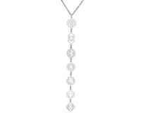 Dreamtimes 7 Chakra Necklace for Women Stainless Steel Spiritual Healing Necklace Pendant for Meditation Yoga Lover for Christmas, M, Stainless Steel, No Gemstone