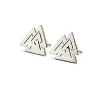 Dreamtimes Celtic earrings Viking Stud earrings Irish Stud Jewelry for Women Stainless Steel earrings Symbol of Norse Valknut Vintage Amulet Stud Earrings Jewelry Gifts for Women Girls Teens