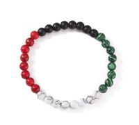 Dreamtimes Country Pride Country Flag Code Lucky Bracelet Protection and Lucky Sufer String Bracelet Hand Braided Rope Thread Tibetan Wrist Wrap Bracelet Boho Style Rope Bracelet for Women Men, M
