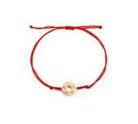 Dreamtimes Star of David Bracelet Stainless Steel Hexagram Pendant Jewish Bracelet FaithHeart Star of David Jewish Jewelry for Women Mens (GOLD-R)
