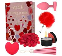 Dreamtoys Amour - Heart Vibrator Gift Set (Red)