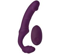 Dreamtoys Bold Storm Remote-Controlled Dual-Ended Strapless Strap-On Vibrator
