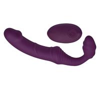Dreamtoys Bold Storm Remote-Controlled Dual-Ended Strapless Strap-On Vibrator