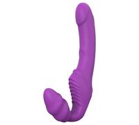 Dreamtoys Essentials - strapless strap-on vibrator (purple)