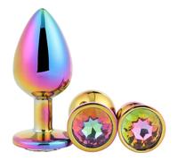 Dreamtoys Gleaming Love - jeweled anal plug set (multicolour)