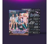 Dreamus aespa - Girls [Real World ver.] 2nd Mini Album+Folded Poster, 203 x 267 x 6 mm, (SMK1454),Purple
