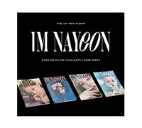 Dreamus NAYEON TWICE - IM NAYEON 1st Mini Album+Pre-Order Benefit+Folded Poster+Extra Photocards Set (Random ver.),210 x 290 mm,JYPK1383