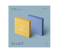 Dreamus SEVENTEEN - SECTOR 17 (4th Album Repackage) CD+Folded Poster (Random ver.), 152 x 152 x 15.5 mm (PLD0164)