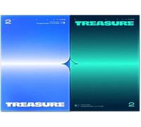 Dreamus TREASURE - THE SECOND STEP : CHAPTER ONE (1st Mini Album) [Photobook ver.] Album+Extra Photocards Set (BLUE ver, + 1 Folded Poster)