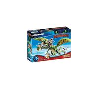 DreamWorks Dragons 70730 Dragon Racing: Ruffnut and Tuffnut with Barf and Belch, for Children Ages 4+