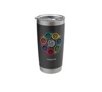 DreamWorks Dragons Dragon Class Color Wheel Stainless Steel Insulated Tumbler
