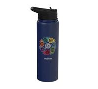 DreamWorks Dragons Dragon Class Color Wheel Stainless Steel Insulated Water Bottle