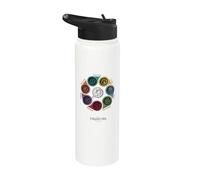 DreamWorks Dragons Dragon Class Color Wheel Stainless Steel Insulated Water Bottle