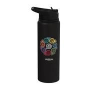 DreamWorks Dragons Dragon Class Color Wheel Stainless Steel Insulated Water Bottle