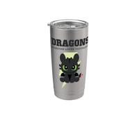 DreamWorks Dragons Everybody Loves Toothless Front & Back Stainless Steel Insulated Tumbler