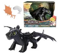 Dreamworks Dragons How to Train Your Dragon, Tame & Train Interactive Toothless, Dragon Toy with 60 Sounds & Reactions, Kids Toys for Boys & Girls Ages 4 & up