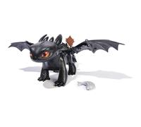 Dreamworks Dragons How to Train Your Dragon, Tame & Train Interactive Toothless, Dragon Toy with 60 Sounds & Reactions, Kids Toys for Boys & Girls Ages 4 & up