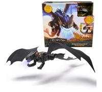 Dreamworks Dragons, How to Train Your Dragon, Ultimate Plasma Blast Toothless, 15” Wings with Lights & Sounds Action Figure, Kids Toys for Boys Ages 4 and up