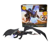 Dreamworks Dragons, How to Train Your Dragon, Ultimate Plasma Blast Toothless, 15” Wings with Lights & Sounds Action Figure, Kids Toys for Boys Ages 4 and up