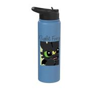 DreamWorks Dragons Night Fury Toothless Butterfly Stainless Steel Insulated Water Bottle