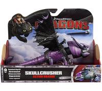 Dreamworks Dragons Purple Skullcrusher Battering Ram Attack Action Dragon