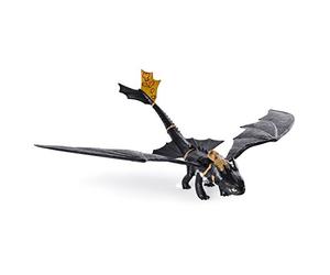 Dreamworks Dragons Race to the Edge Extreme Wing Flap Action Toothless Dragon