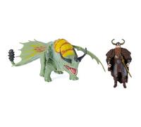 Spin Master Dreamworks Dragons, How to Train Your Dragon, Rumblehorn & Stoick, Viking Duo Action Figures, Kids Toys for Boys Ages 4 and up