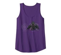 DreamWorks Dragons Strike Class Toothless Tank Top, Women, Purple, Large