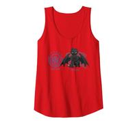 DreamWorks Dragons Strike Class Toothless Tank Top, Women, Red, Small