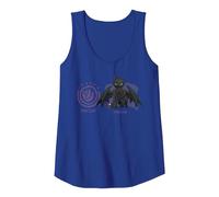 DreamWorks Dragons Strike Class Toothless Tank Top, Women, Royal Blue, X-Large