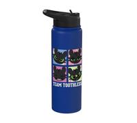 DreamWorks Dragons Team Toothless Expressions Stainless Steel Insulated Water Bottle