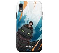 DreamWorks Dragons Toothless and Hiccup Full Flight Case for iPhone XR